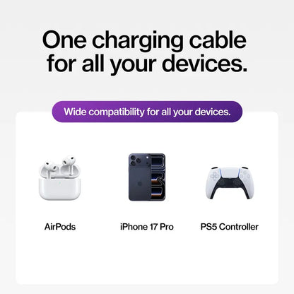 Elevate Your Charging Game with the STATIK Magstack USB-C to USB-C Cable | 100W Fast Charge & 480Mbps Data Sync | Tangle-Free Braided Design for All Your Devices