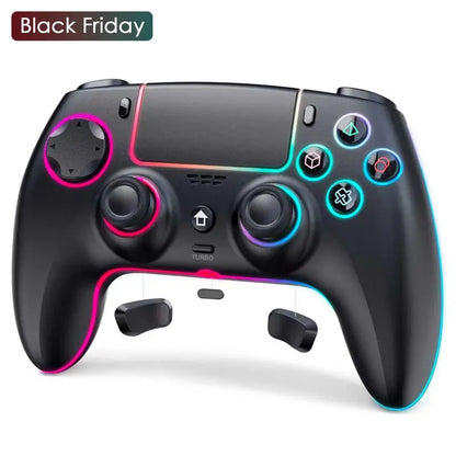 Elevate Your Gaming with the JORREP Wireless Hall Effect Joystick Controller for PS5 - Anti-Drift Precision, Vibrant RGB Lights, and Adjustable Features for Ultimate Control!