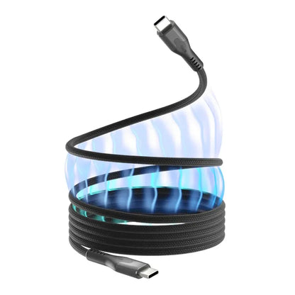 Elevate Your Charging Game with the STATIK Magstack USB-C to USB-C Cable | 100W Fast Charge & 480Mbps Data Sync | Tangle-Free Braided Design for All Your Devices