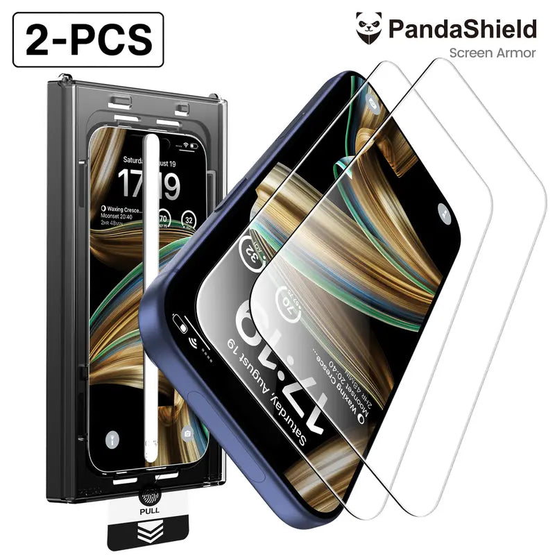 Elevate Your Privacy with Pandashield's 2-Pcs REDEDGE Red Privacy Screen Protector for iPhone 13-18 Plus Pro Max - Ultimate HD Clarity, Anti-Spy Protection, and 9H Hardness