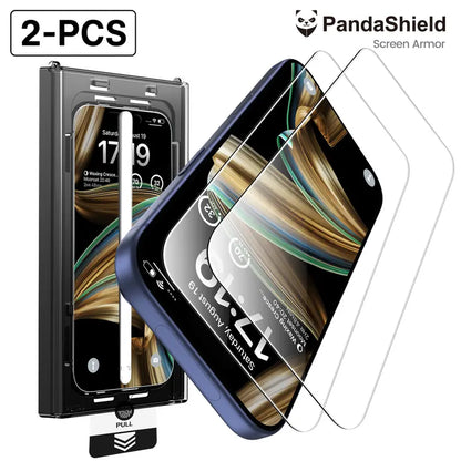 Elevate Your Privacy with Pandashield's 2-Pcs REDEDGE Red Privacy Screen Protector for iPhone 13-18 Plus Pro Max - Ultimate HD Clarity, Anti-Spy Protection, and 9H Hardness