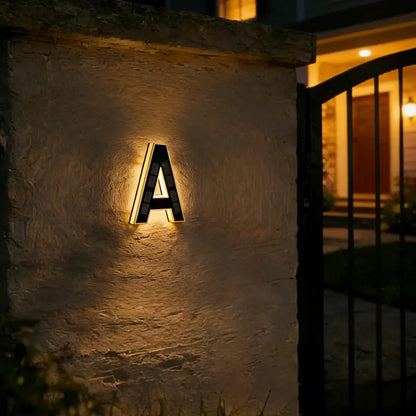 Illuminate Your Home with ISUNMEA 9-Inch Solar-Powered LED House Numbers – Stylish, Waterproof, and Eco-Friendly Address Signage