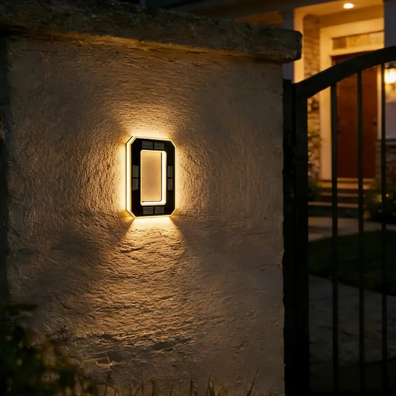 Illuminate Your Home with ISUNMEA 9-Inch Solar-Powered LED House Numbers – Stylish, Waterproof, and Eco-Friendly Address Signage