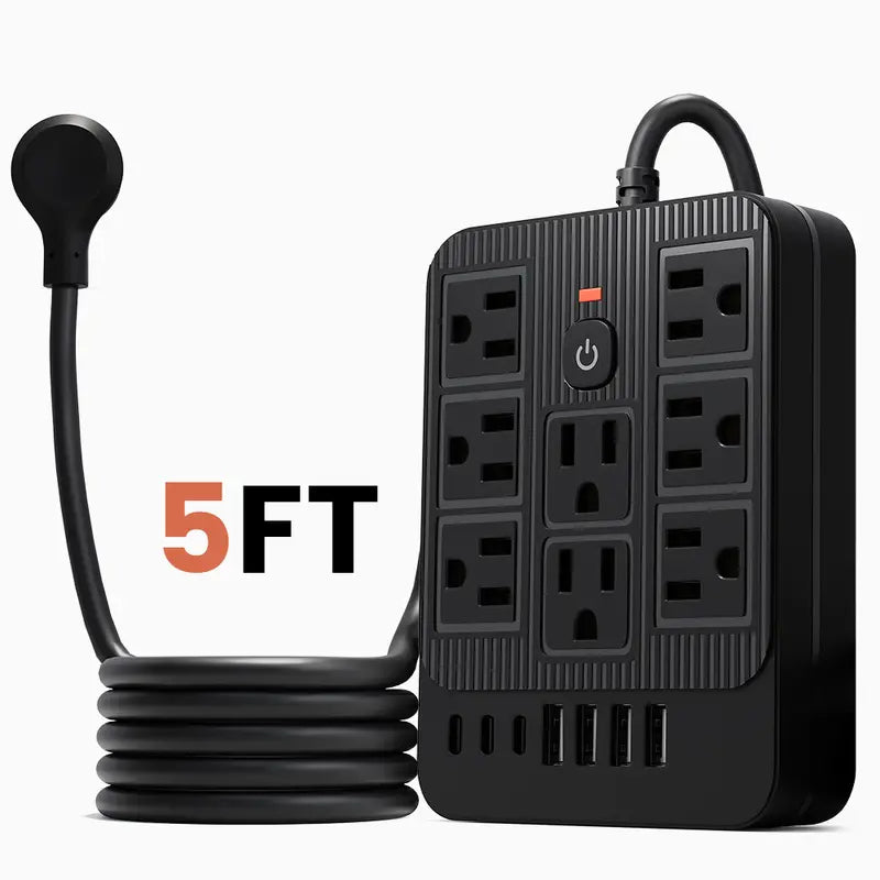 Ultimate 15-In-1 Charging Station Surge Protector: Power Up Your Home and Office with Ease!