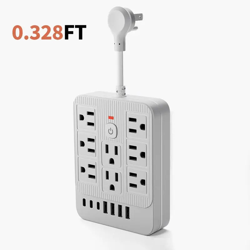 Ultimate 15-In-1 Charging Station Surge Protector: Power Up Your Home and Office with Ease!