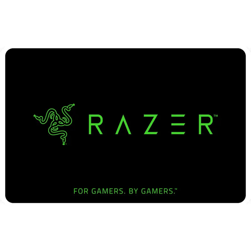Razer Egift Card - Unlock Premium Gaming Gear and Digital Content!
