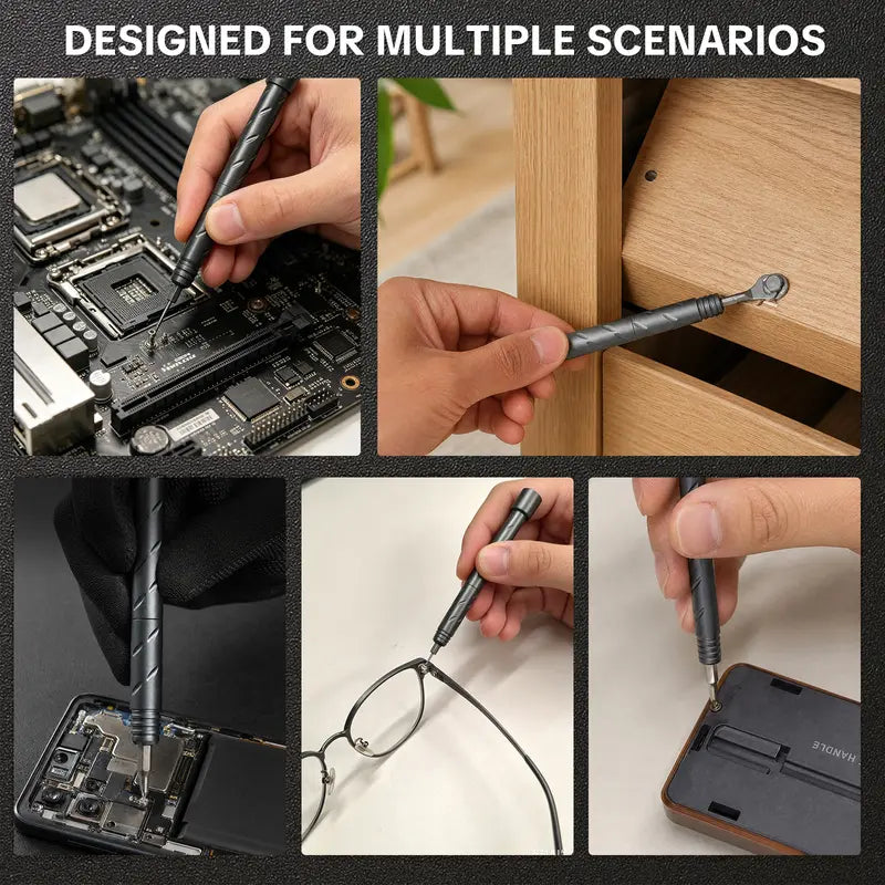 Discover the Ultimate VOOTIK 55-In-1 Magnetic Screwdriver Set – Precision Tools for Home Repair, Electronics, and Furniture Installation – A Perfect Practical Gift!